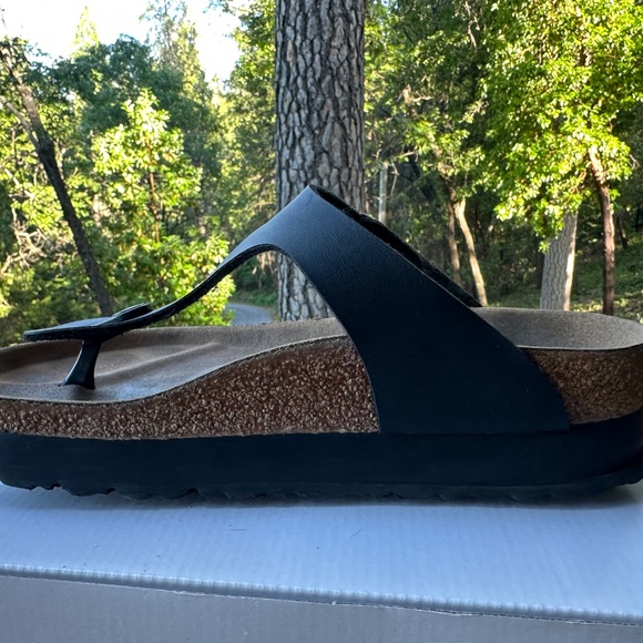 Birkenstock Gizeh Papillio Flex Platform Sandals Size 37 (U.S. W 6-6.5) - Vegan - Picture 9 of 11